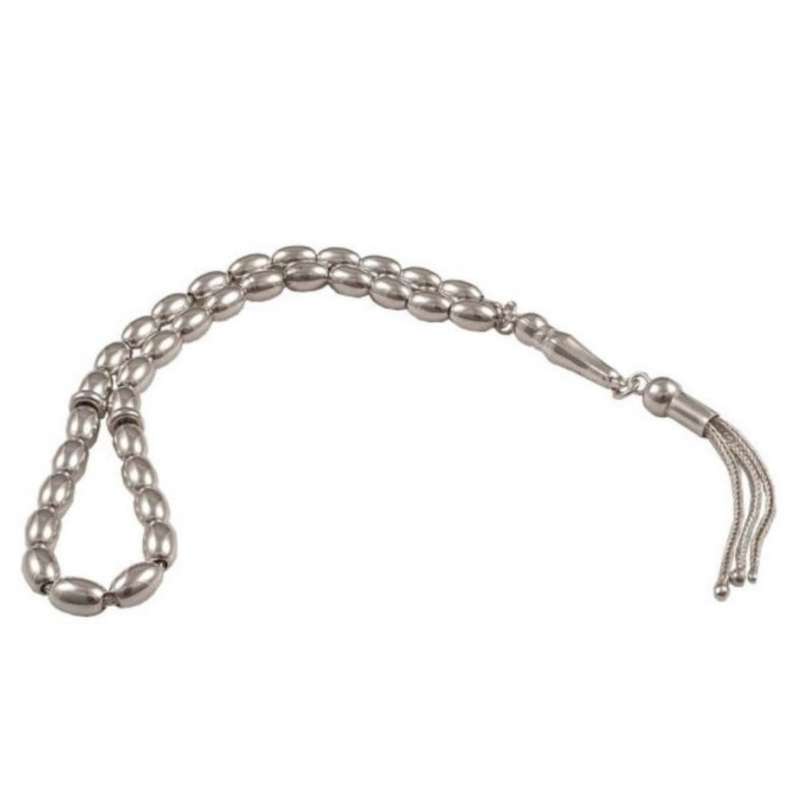 تسبیح نقره مدل A4 کد 35gndm7mmgerd