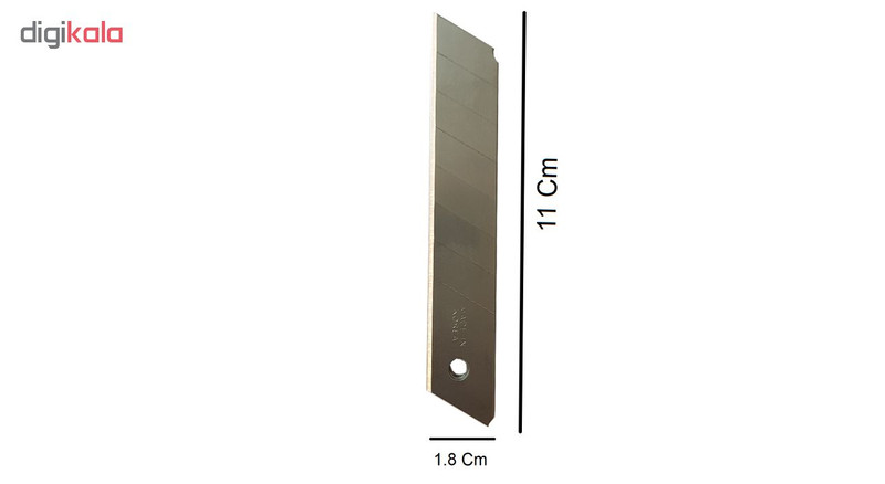 تیغ کاتر واشین کد 18 بسته 10 عددی