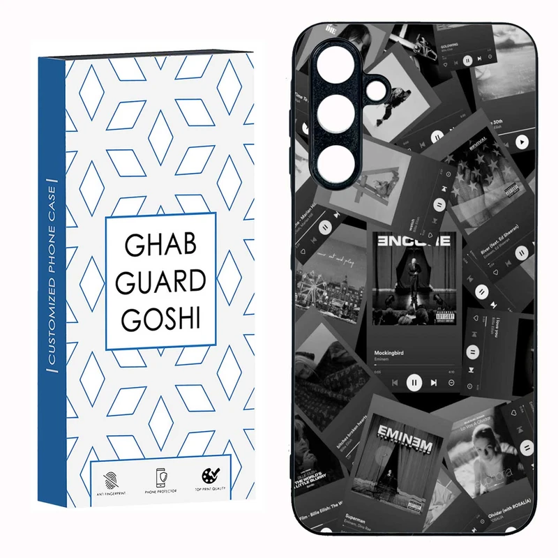 کاور قاب گارد گوشی طرح موزیک کد TPU-265 مناسب برای گوشی موبایل سامسونگ GALAXY A16