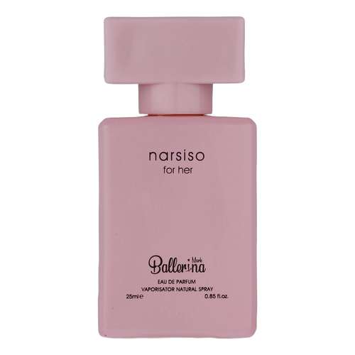 ادوپرفیوم زنانه بالرینا مدل narsiso حجم 25 میلی‌لیتر