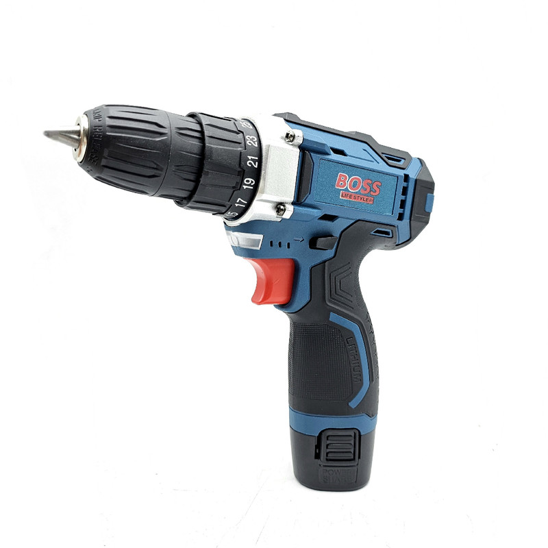 مجموعه 24 عددی دریل پیچ گوشتی شارژِی باس مدل 1801 کد 2 مجموعه 24 عددی دریل پیچ گوشتی شارژِی باس مدل 1801 کد 2