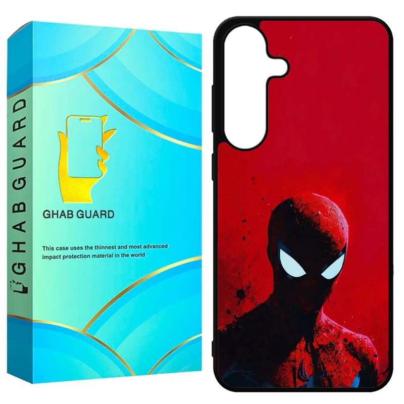 کاور قاب گارد طرح اسپایدر من مدل GCHPS24 مناسب برای گوشی موبایل سامسونگ Galaxy S24
