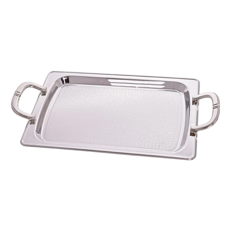 سینی دسته دار یونیک کد 01 - 4011 سایز 26*36 سانتی متر 