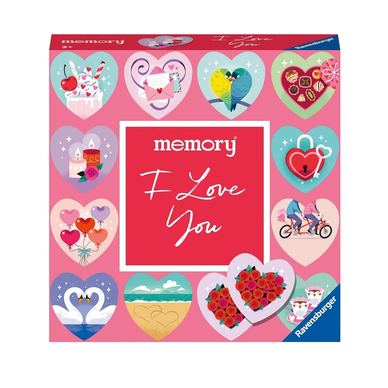 بازی فکری راونزبرگر مدل Memory Moments - I Love You کد 22398 مناسب برای 3 سال به بالا