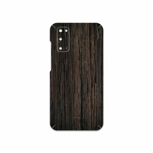 MAHOOT Burned Wood Cover Sticker for Samsung Galaxy S20