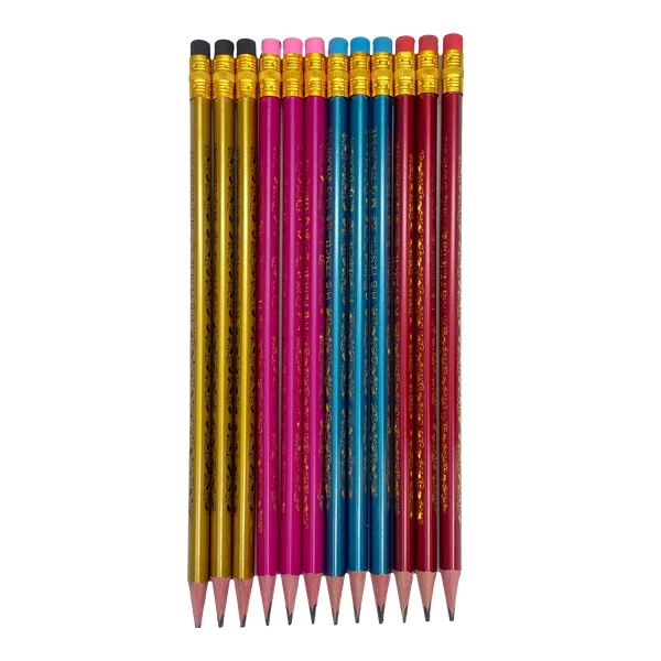 مداد مشکی ام کیو با درجه سختی HB مدل h49 بسته 12 عددی