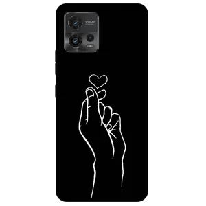 Megafone Heart 7769 Cover For Motorola Moto G72 4G