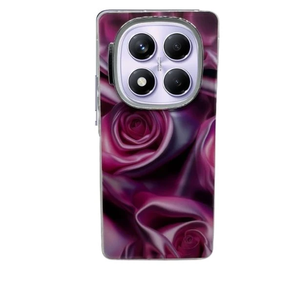 کاور کد 12طرح گل رز مناسب برای گوشی موبایل شیائومی Redmi Note 14 pro 4g 
