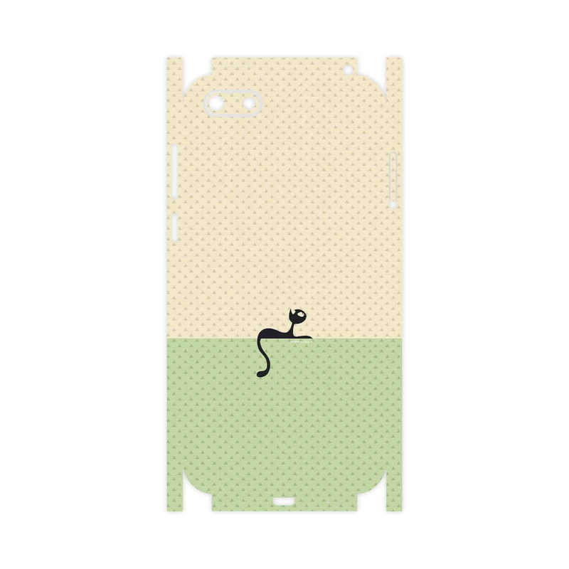 برچسب پوششی ماهوت مدل Minimal Internet Cat Icon-FullSkin مناسب برای گوشی موبایل هوآوی Y5 Lite