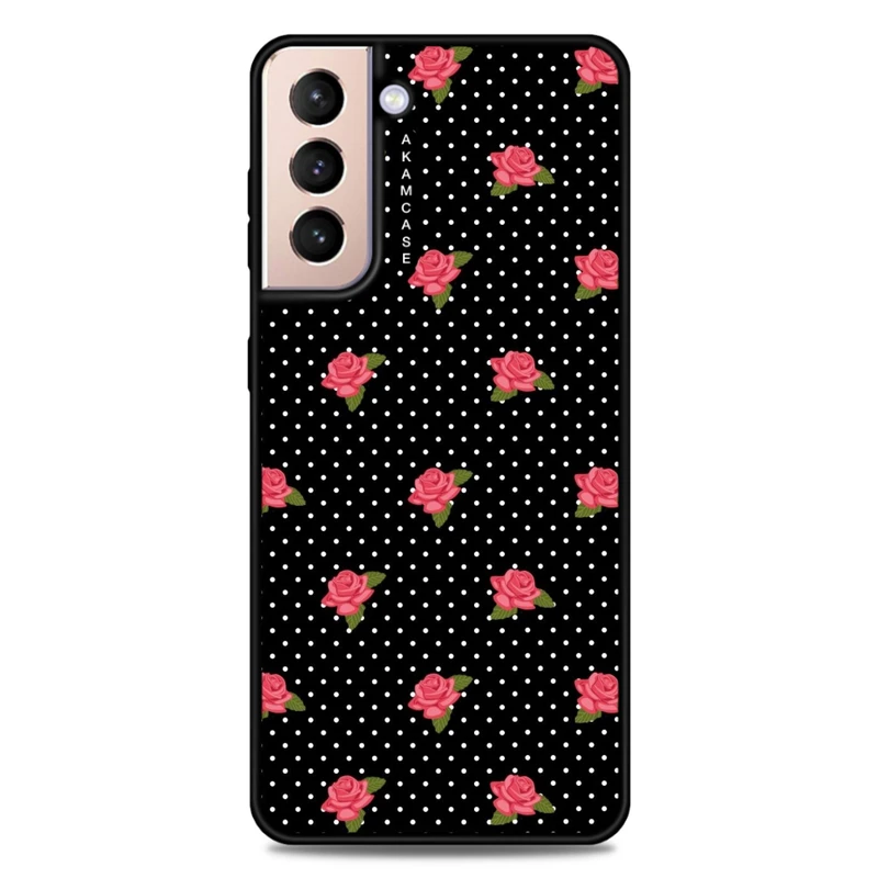 کاور آکام مدل AMC-WSGS21P-FLOWERS9 مناسب برای گوشی موبایل سامسونگ Galaxy S21 Plus