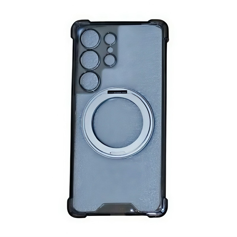 کاور جی کی کی مدل AIRBAG WITH ROTARY STAND مناسب برای گوشی سامسونگ galaxy s25 ultra
