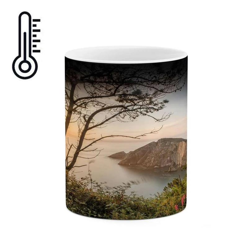 ماگ حرارتی کاکتی مدل منظره کد mgh16296