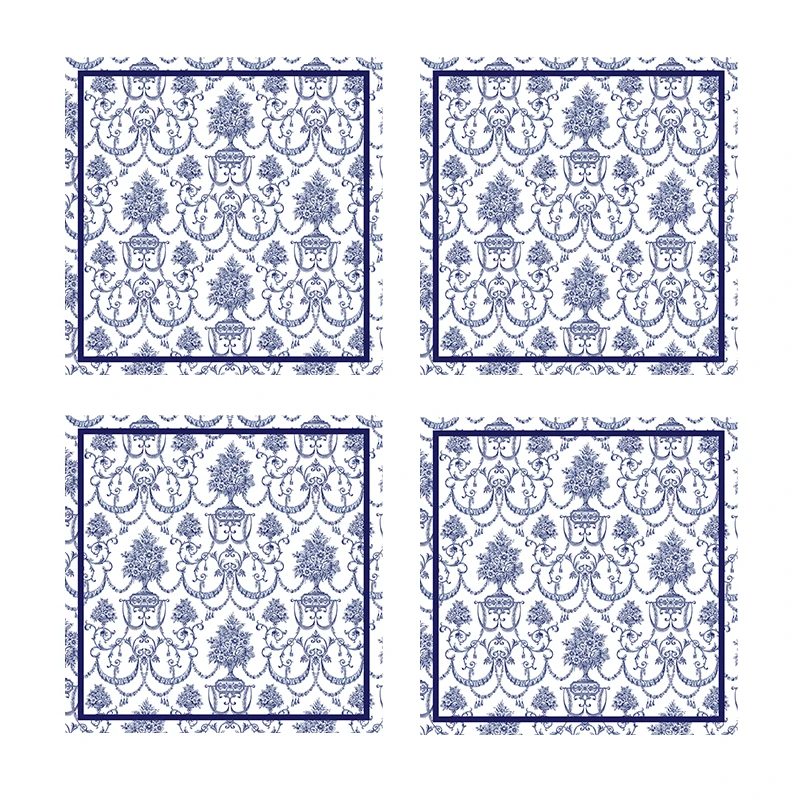 رومیزی مدل مخمل کد M00188 بسته 9 عددی