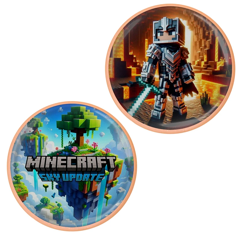 تراش مدل مخزن دار طرح بازی ماینکرافت کد S118 بسته دو عددی