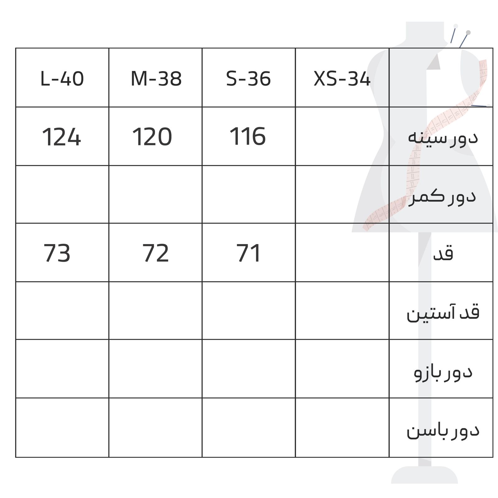 شومیز آستین بلند زنانه سرژه مدل 207357 رنگ آبی -  - 4