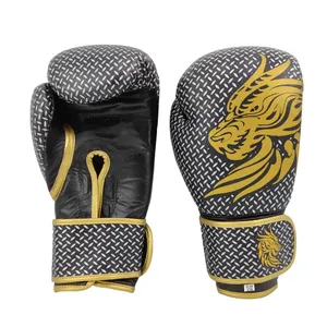 دستکش بوکس مدل Gold Dragon