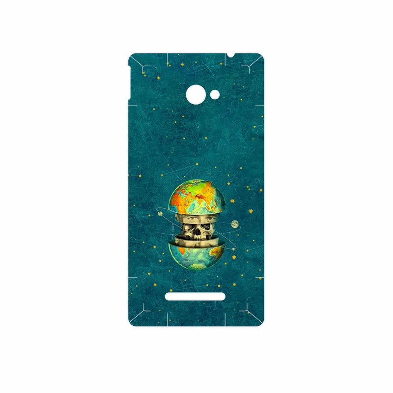 برچسب پوششی ماهوت مدل Collage of Earth Face مناسب برای گوشی موبایل اچ تی سی 8X