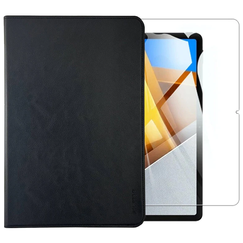 کیف کلاسوری مدل Pad_IR مناسب برای تبلت شیائومی Redmi Pad Pro / Poco Pad به همراه محافظ صفحه نمایش