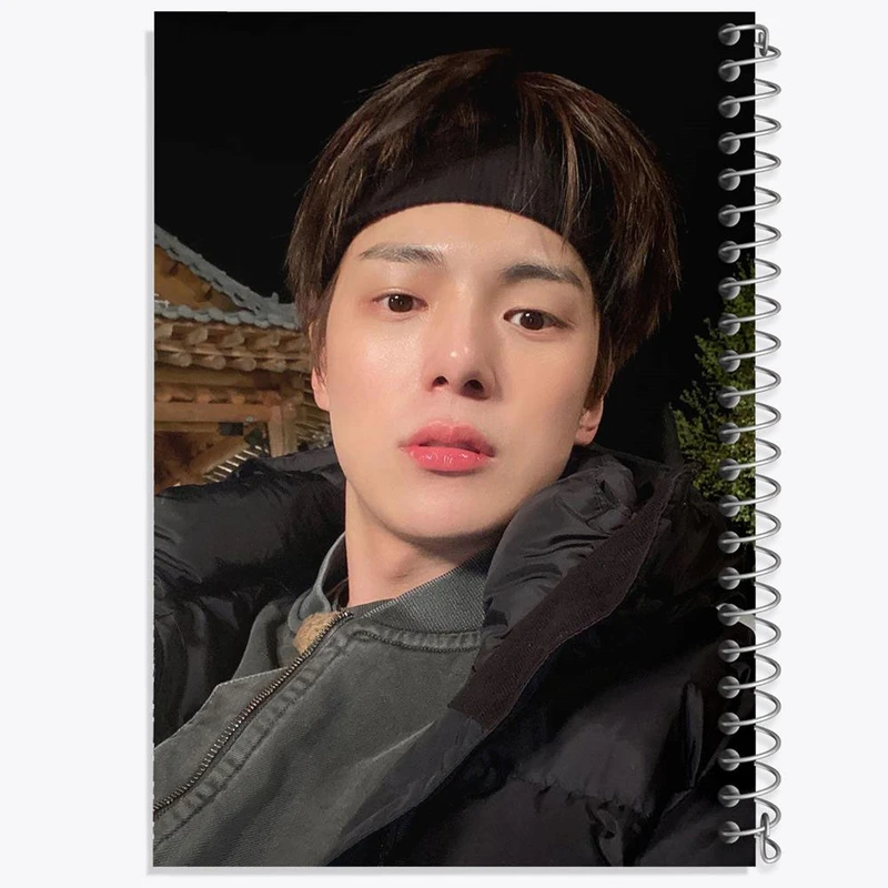 دفتر نقاشی 50 برگ خندالو مدل مینهیوک گروه مانستا اکس MONSTA X کد 21164