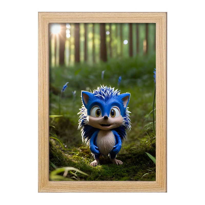 تابلو خندالو مدل سونیک (Sonic) کد F5327