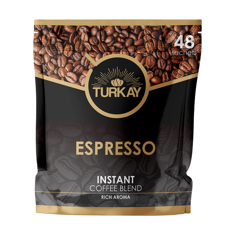 اسپرسو فوری تورکای - 2.5 گرم بسته 48 عددی