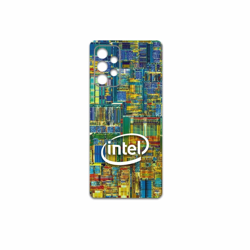 برچسب پوششی ماهوت مدل Intel-Brand مناسب برای گوشی موبایل سامسونگ Galaxy A52 5G