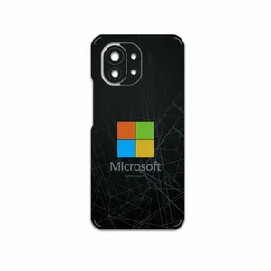 MAHOOT Microsoft-Logo Cover Sticker for Xiaomi Mi 11 5G