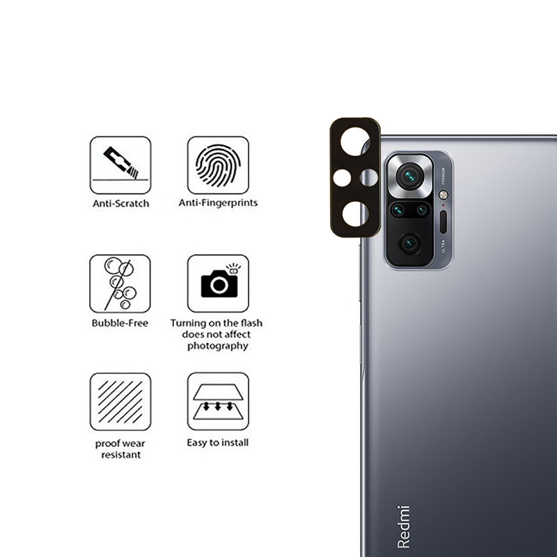 محافظ لنز دوربین مدل CeLP 01to مناسب برای گوشی موبایل شیائومی Redmi Note 10 Pro