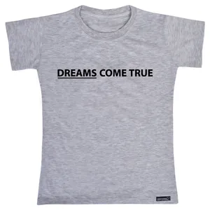 تی شرت آستین کوتاه دخترانه 27 مدل Dreams Come True کد MH969