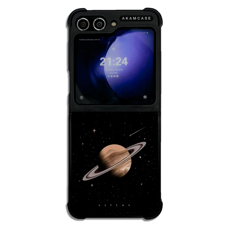 کاور آکام مدل AMC-WSGZFLIP5-PLANET-22 مناسب برای گوشی موبایل سامسونگ Galaxy Z Flip 5