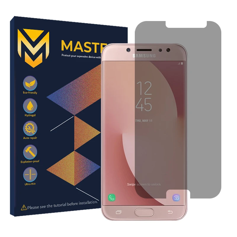 محافظ صفحه نمایش حریم شخصی مستر مدل Resistant مناسب برای گوشی موبایل سامسونگ Galaxy J7 Pro