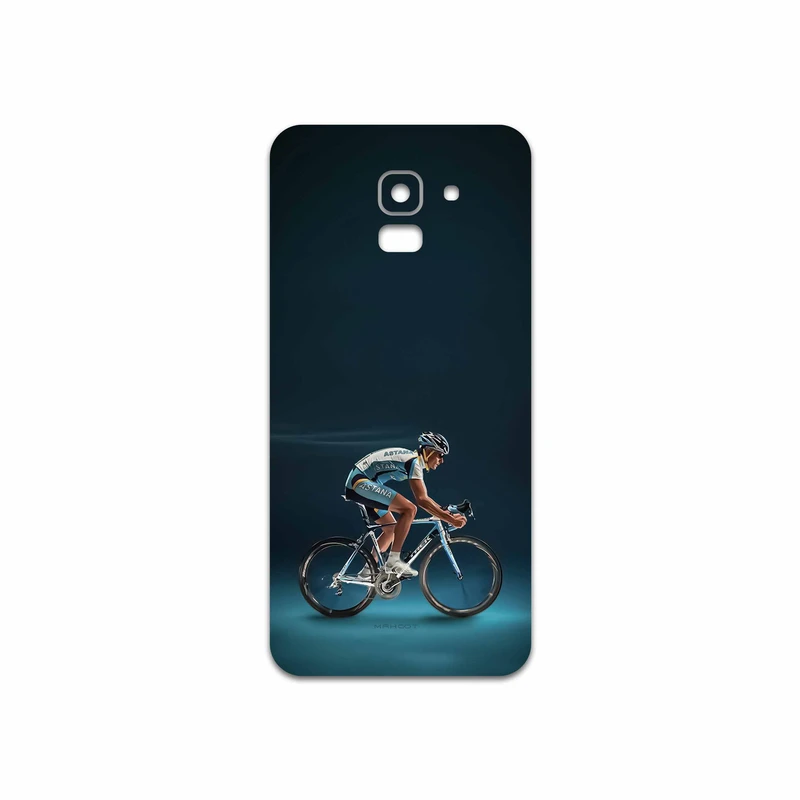 برچسب پوششی ماهوت مدل Road cycling مناسب برای گوشی موبایل سامسونگ Galaxy J6