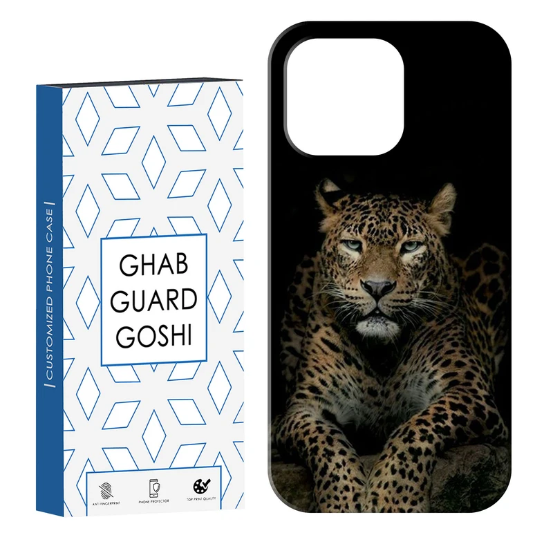 کاور قاب گارد گوشی طرح ببر کد Dimo-596 مناسب برای گوشی موبایل اپل  IPHONE 13 PRO MAX