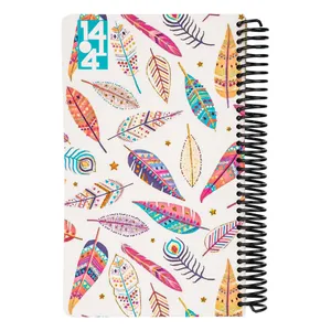 سالنامه سال 1404 آفاق مدل پرهای رنگی کد 118595