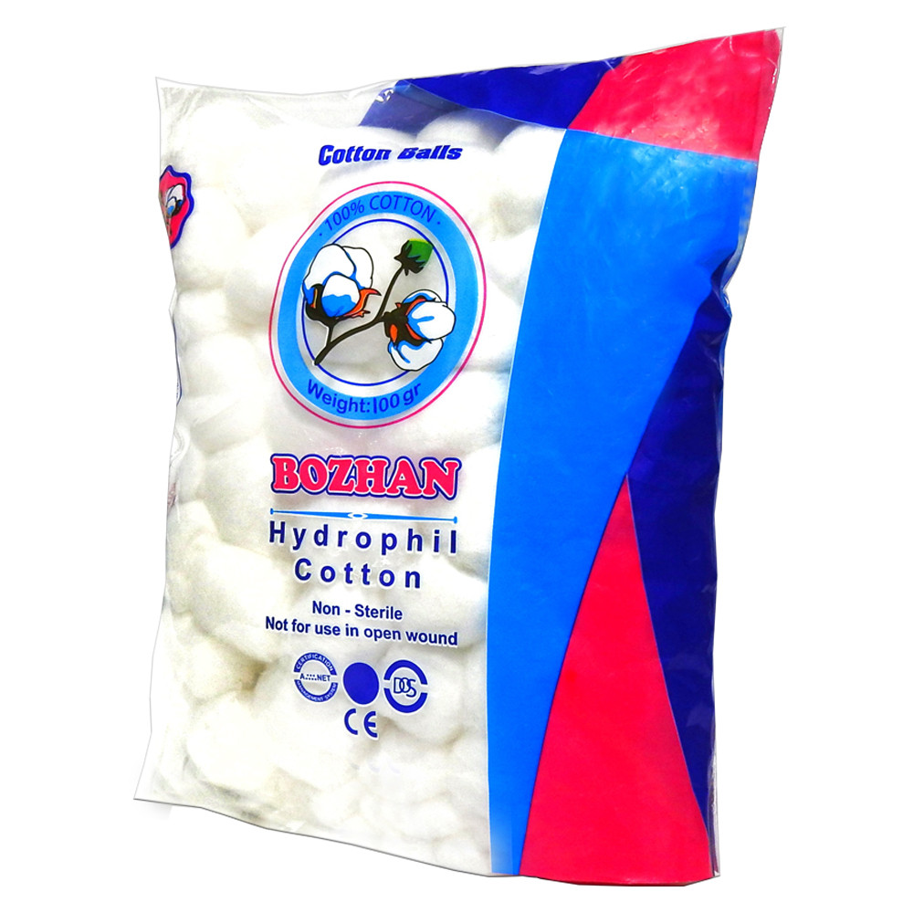 پنبه پنبه هیدروفیل بوژان مدل 27003 وزن 100 گرم