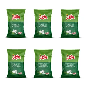 چیپس سیر و سبزیجات چاکلز - 17 گرم بسته 6 عددی