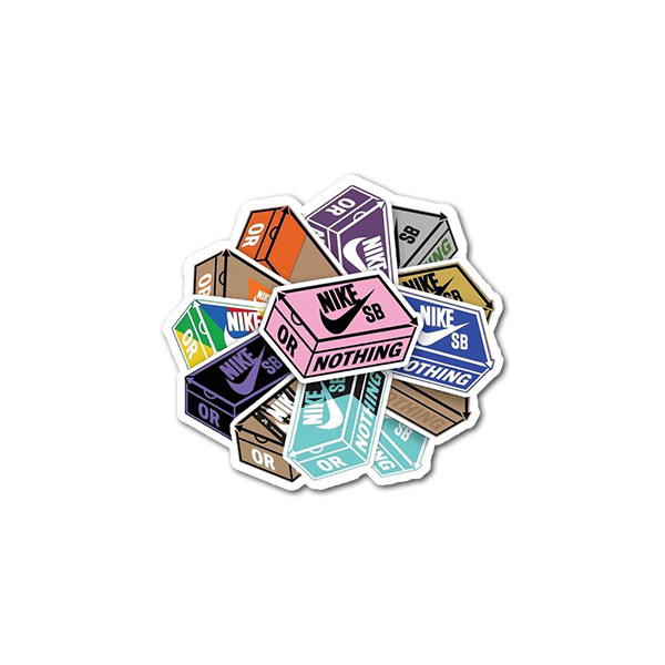 استیکر لپ تاپ مدل جعبه کفش