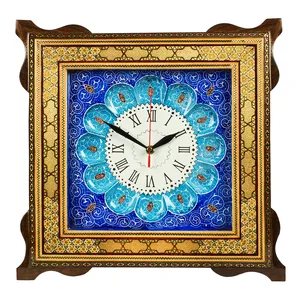 ساعت دیواری خاتم کاری کد 40-9