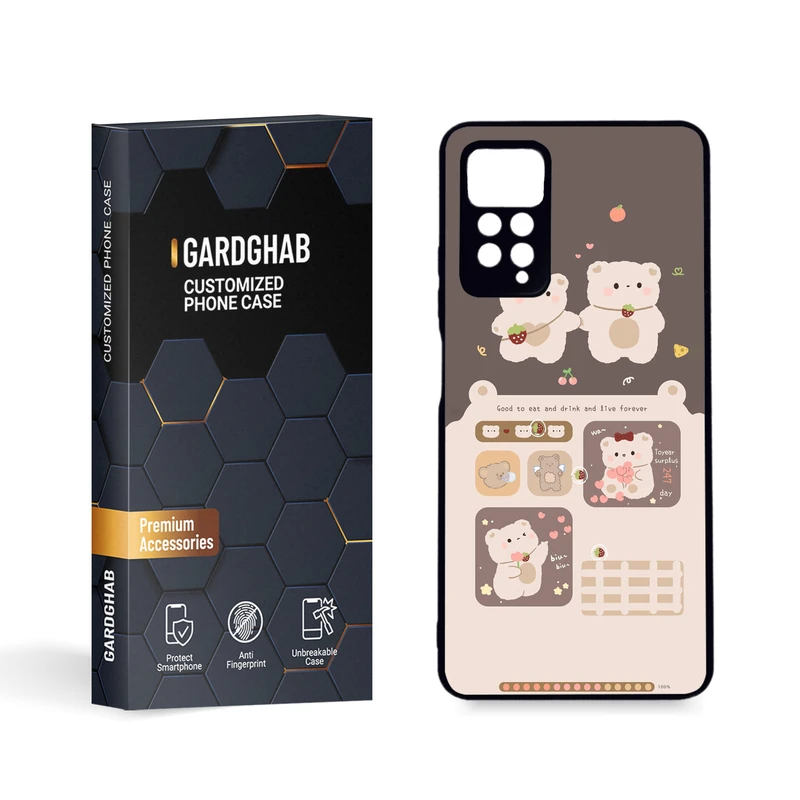  کاور گارد قاب مدل دخترانه مناسب برای گوشی موبایل شیائومی Redmi Note 11 Pro 4G