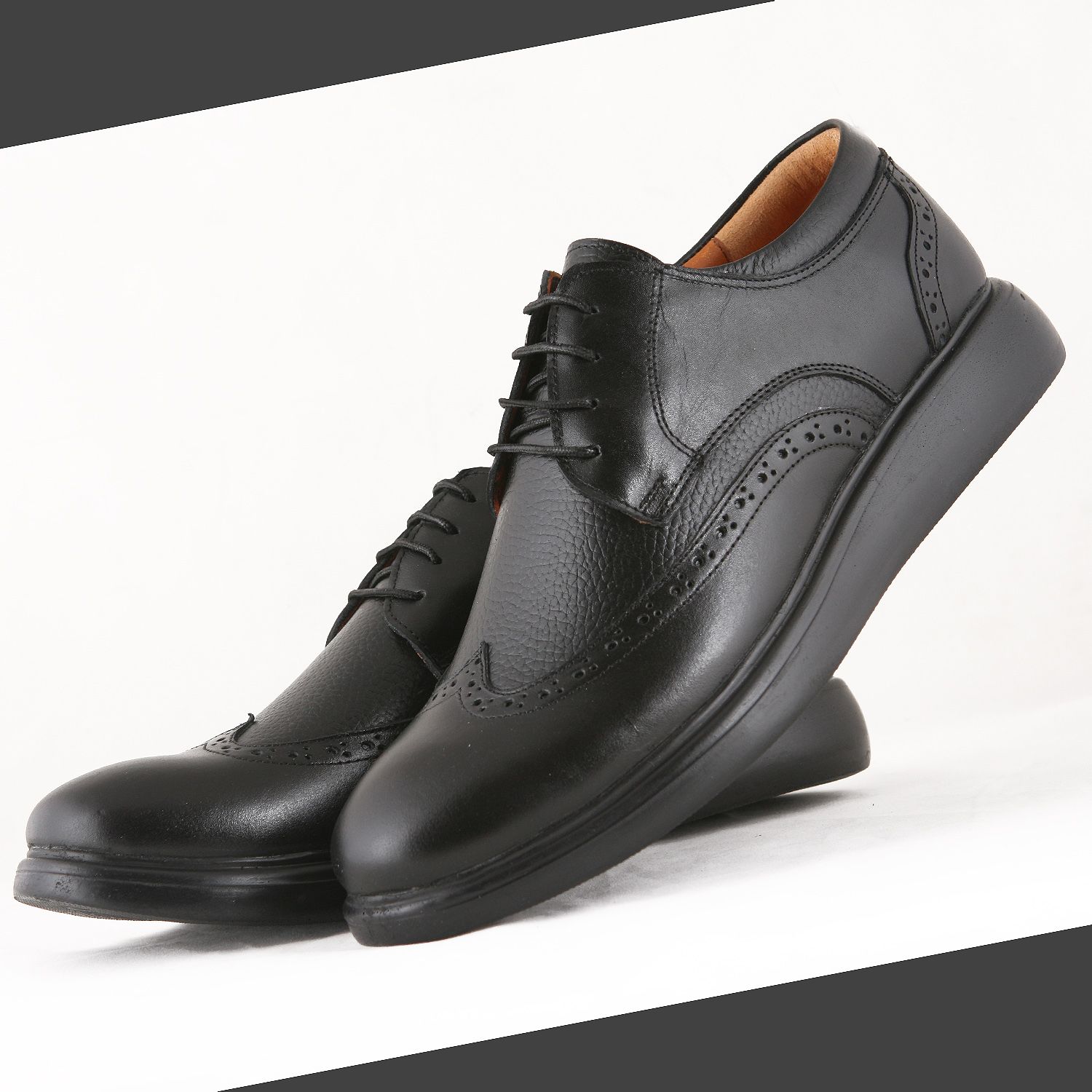 کفش روزمره مردانه چرم یلسان مدل گرشاMSK-GRS-531-GSGF -  - 5