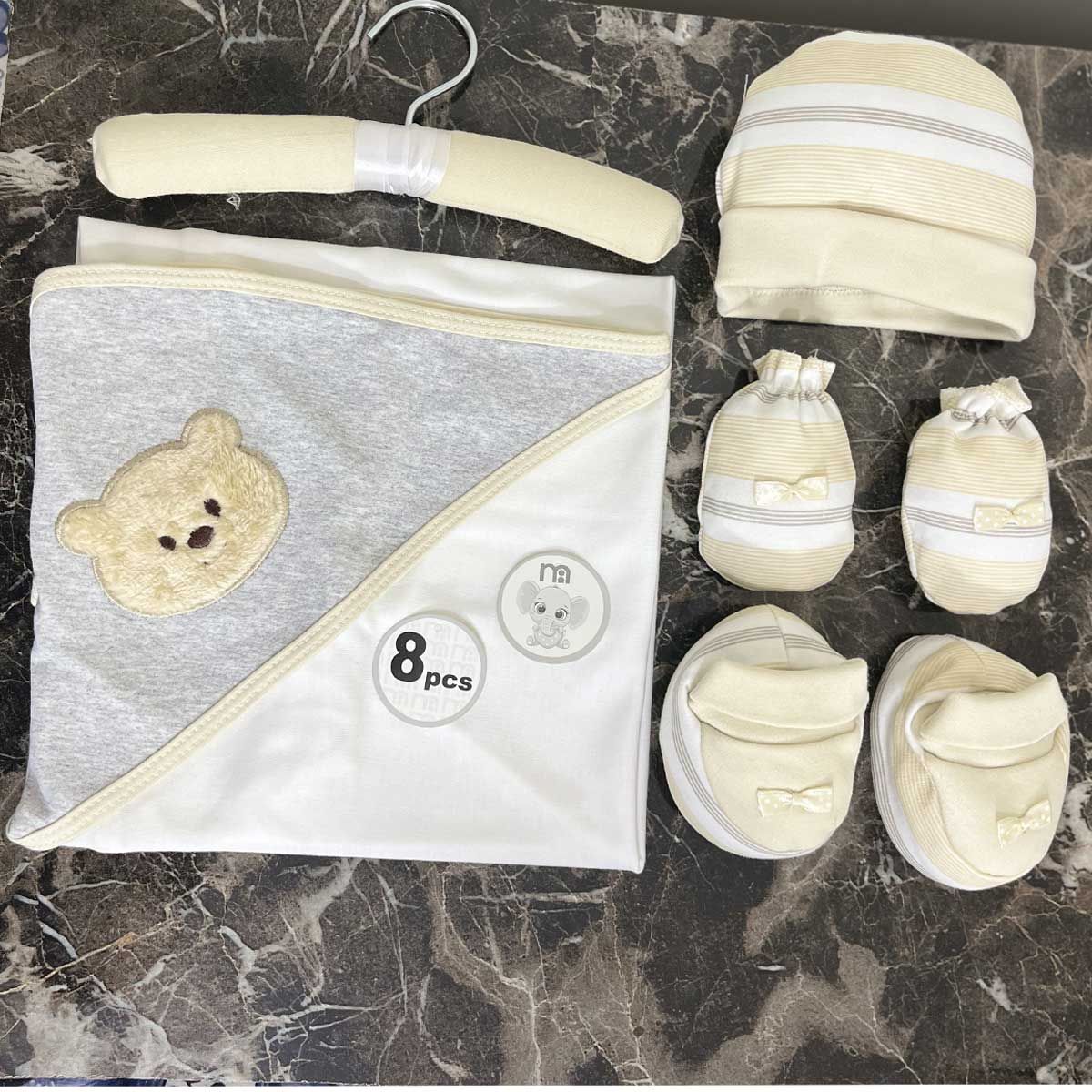 ست 8 تکه لباس نوزادی مادرکر مدل TEDDY TOY -  - 4