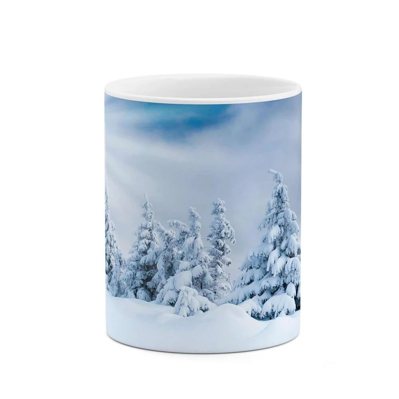 ماگ کاکتی مدل منظره برفی کد mgh15112