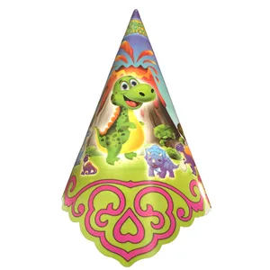 کلاه تولد مستر تم طرح دایناسور 