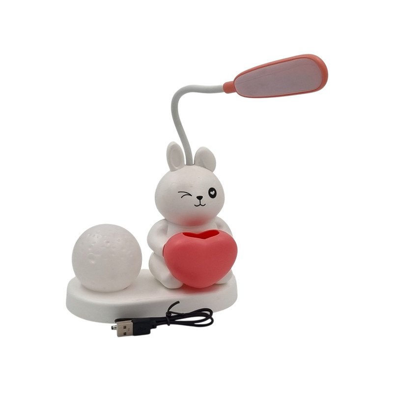 چراغ مطالعه شارژی مدل خرگوشی کد203