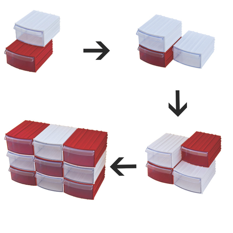 جعبه نظم دهنده مدل X103 مجموعه دو عددی جعبه نظم دهنده مدل X103 مجموعه دو عددی