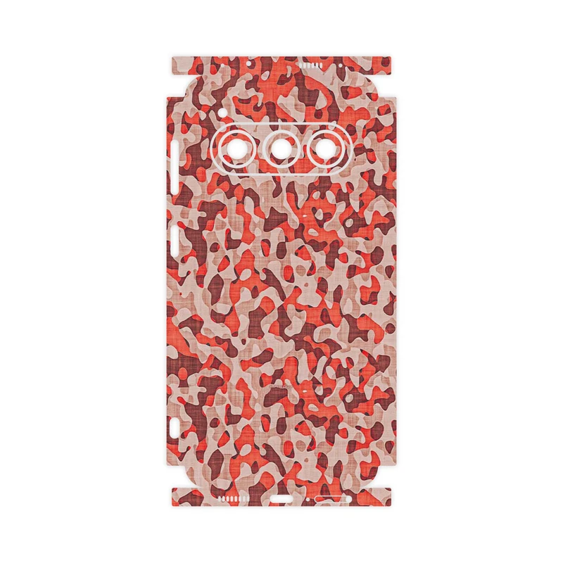 برچسب پوششی ماهوت مدل Red Infantry Army-FullSkin مناسب برای گوشی موبایل داریا Bond II 5G