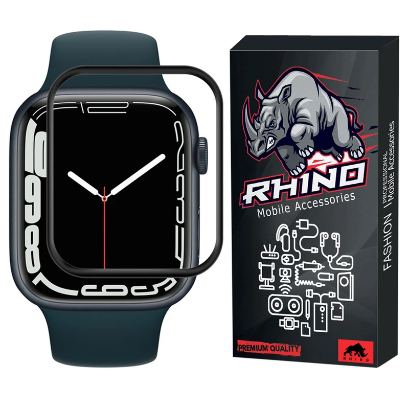 محافظ صفحه نمایش راینو مدل PMMA مناسب برای ساعت هوشمند اپل واچ 42 میلی متر