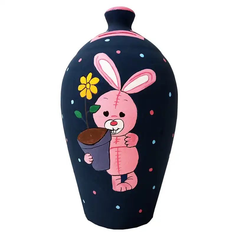 قلک سفالی مدل خرگوش moon - 4