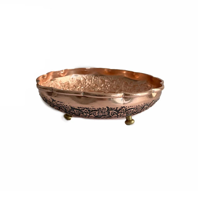 پیاله مسی مدل آفتاب گردان کد ZH321.15