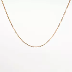 زنجیر طلا 18 عیار زنانه گل سنگ مدل فلامینگو 40